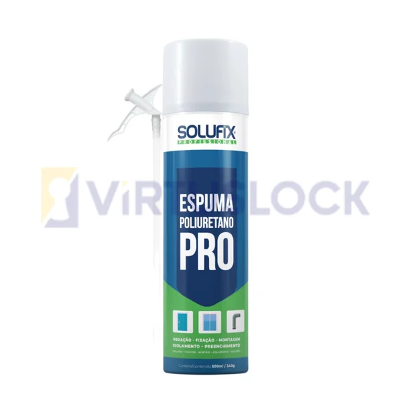 Espuma expansiva de poliuretano — Designer Fechaduras, São José-SC